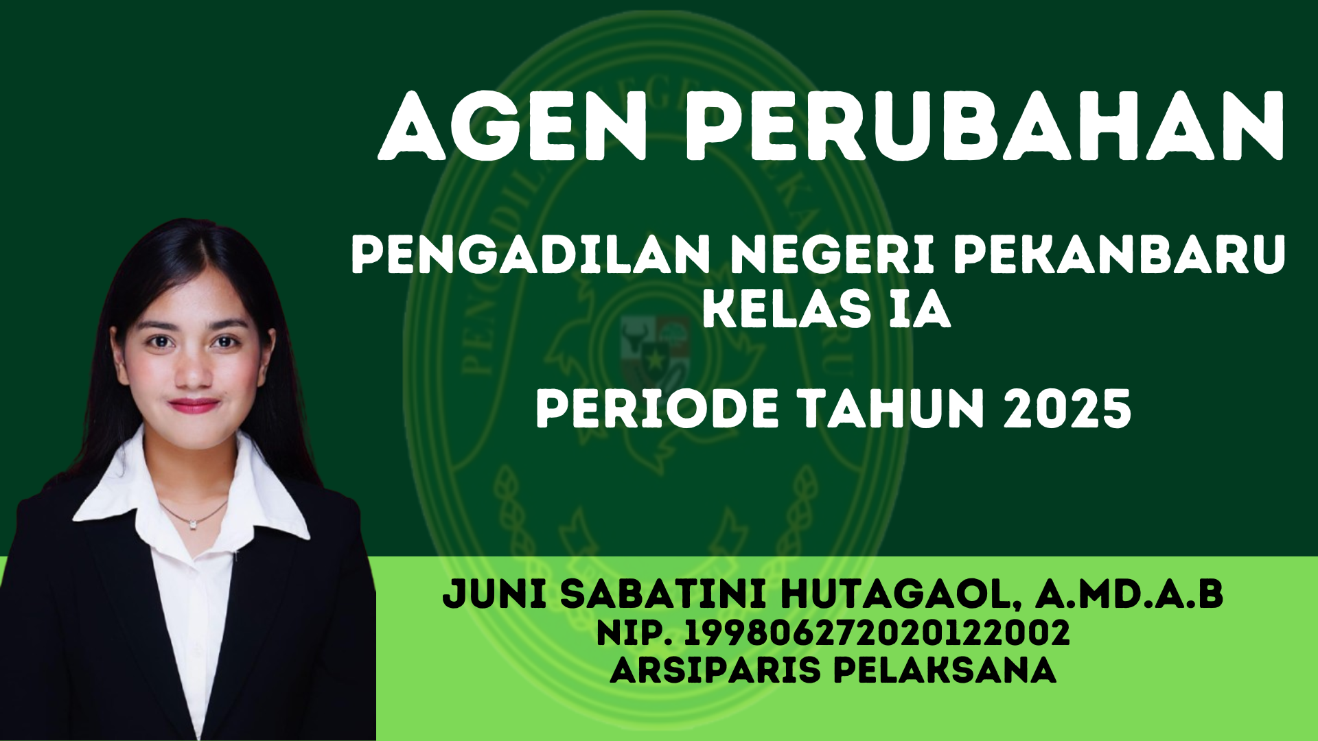 Profil Role Model & Agen Perubahan
