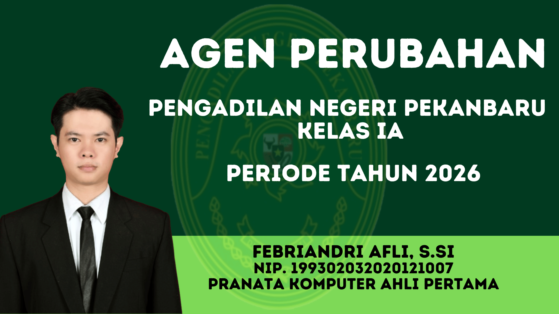 Profil Role Model & Agen Perubahan